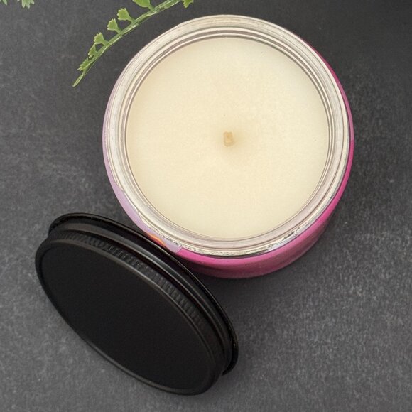 BBW Passionfruit & Banana Flower Bath & Body Works Mason Jar Single Wick Candle - Picture 6 of 10